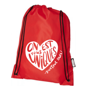 Sac à dos enfant "ON EST TOUS UNIQUES"