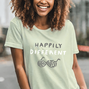 T-SHIRT ADULTE HAPPILY DIFFERENT